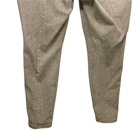 Torrid Womens Jegging Skinny Snake Print High Rise Jean Stretch Denim Plus 18R - Picture 5 of 11